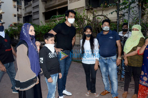 Photos: Sonu Sood snapped at his residence Photos: Sonu Sood snapped at his residence