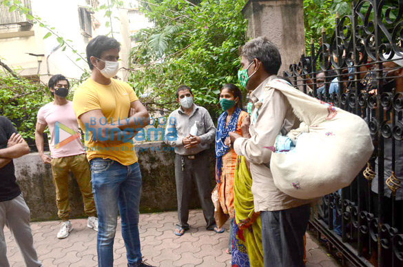Photos: Sonu Sood snapped at his residence