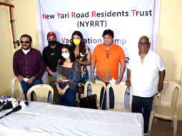 Photos: Varun Sharma, Anushka Ranjan, Satish Kaushik and others snapped at vaccination drive campaign
