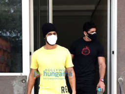 Photos: Vicky Kaushal and Sunny Kaushal snapped at the gym