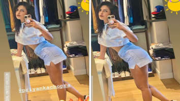Priyanka Chopra says it’s ‘hot girl summer’ in white cropped shirt and denim shirts; Nick Jonas can’t stop swooning