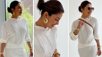 Priyanka Chopra steps out in all-white outfit with thigh-high slit skirt worth Rs. 37,523 as she attends Pride Parade in New York
