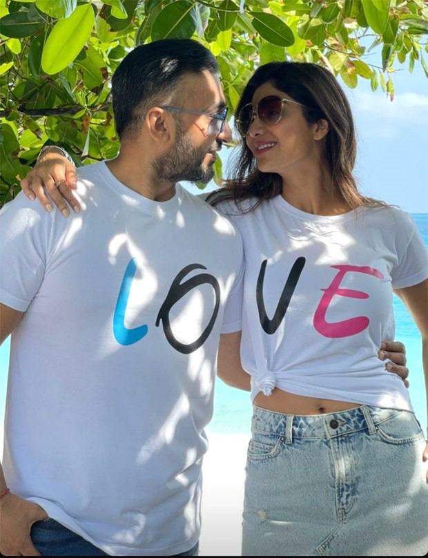 Raj Kundra wishes wife Shilpa Shetty with a romantic post on her birthday Raj Kundra wishes wife Shilpa Shetty with a romantic post on her birthday