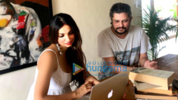 On the sets of the movie Raksha Bandhan