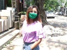 Rashami Desai spotted at Laxmi Industrial in Andheri