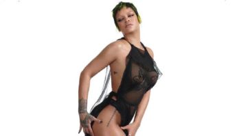Rihanna exudes sexiness in risky sheer backless dress on the cover of Vogue Italia Rihanna exudes sexiness in risky sheer backless dress on the cover of Vogue Italia