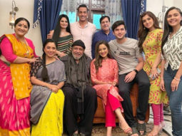 Rupali Ganguly shares photos of Mithun Chakraborty as he visits sets of Anupamaa to meet daughter-in-law Madalsa Sharma
