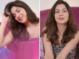 Shehnaaz Gill keeps her glam minimal as she enjoys Mumbai rains