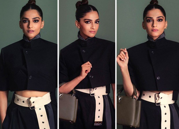Sonam Kapoor enchants in all-black outfit, carries Rs. 3.25 lakh worth Louis  Vuitton bag 3 : Bollywood News - Bollywood Hungama