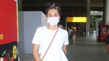 Taapsee Pannu spotted at Airport