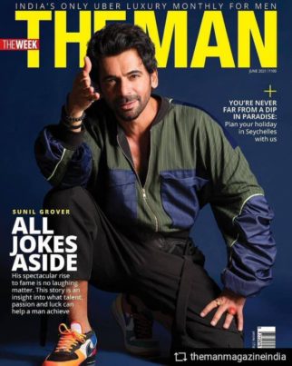 Sunil Grover On The Covers Of The Man