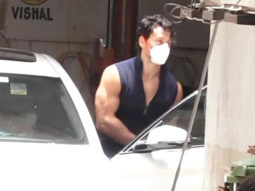 Tiger Shroff spotted at gym in Andheri