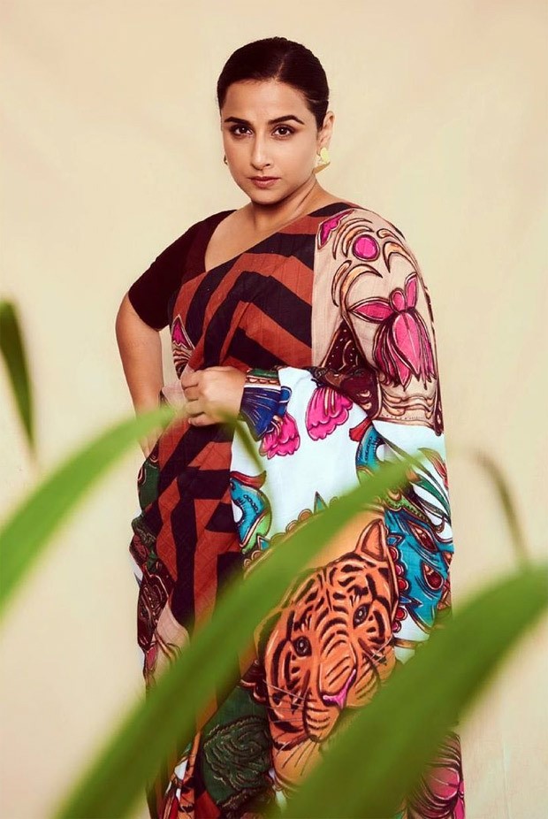 Vidya Balan exudes fierceness in 'Sherni' inspired saree