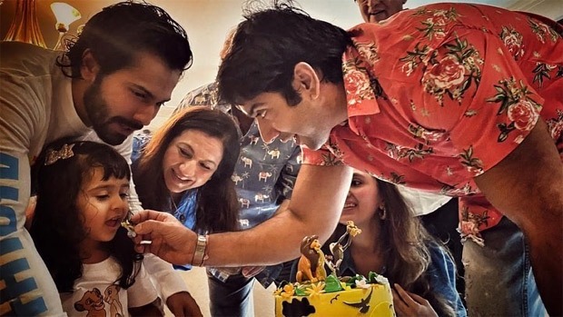 Varun Dhawan shares family pictures from his niece's birthday celebration Varun Dhawan shares family pictures from his niece's birthday celebration