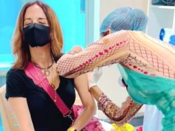 Sussanne Khan gets vaccinated for COVID-19 along with her team of 50; rumored boyfriend Arslan Goni comments