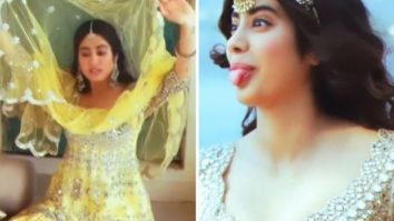 Janhvi Kapoor gives a glimpse at her goofy side in BTS video from a photoshoot