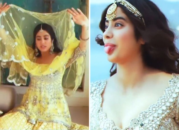 Janhvi Kapoor gives a glimpse at her goofy side in BTS video from a photoshoot