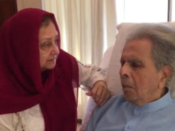 Dilip Kumar shares his picture after being diagnosed with bilateral pleural effusion; Saira Banu issues a statement