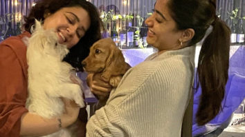 Rashmika Mandanna and Charmme Kaur meet in Mumbai; share pics with their pets Rashmika Mandanna and Charmme Kaur meet in Mumbai; share pics with their pets