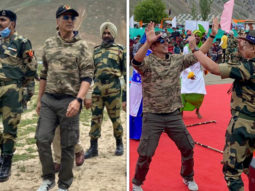 Akshay Kumar visits Tulail LoC in Jammu and Kashmir to meet BSF jawans