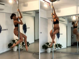 Jacqueline Fernandez gets back to pole dancing after a very long time; watch