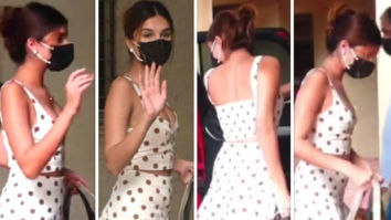 Tara Sutaria keeps it easy breezy in bustier and mini skirt Tara Sutaria keeps it easy breezy in bustier and mini skirt