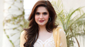 Zareen Khan uploads a video of her taking the Covid-19 jab, thanks fans for being a 10 million strong Instagram family