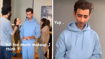 Hrithik Roshan shows his goofy side, posts an Instagram story of him in a Disney Pixar character