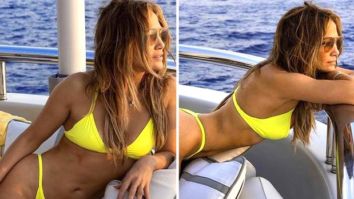 After 52nd birthday, Jennifer Lopez flaunts her envious curves in sexy yellow bikini