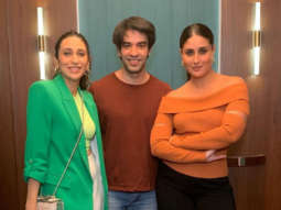 “Always special shooting with Bebo, something exciting coming soon”, teases Karisma Kapoor as she shoots with sister Kareena Kapoor Khan