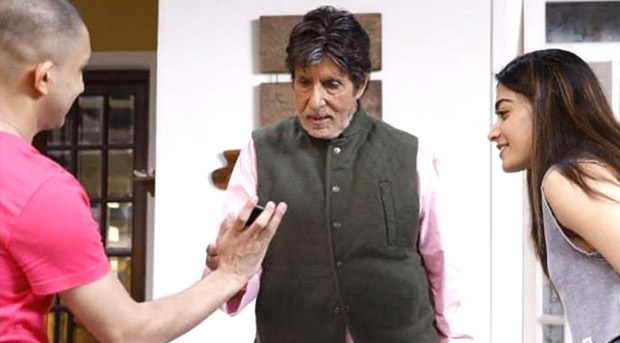 Amitabh Bachchan and Rashmika Mandanna's first look leaked from Vikas Bahl's Goodbye