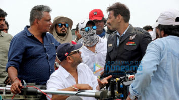 On The Sets From The Movie Bhuj - The Pride Of India