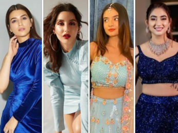 COLOUR OF THE WEEK – BLUE: Kriti Sanon, Nora Fatehi, Anushka Sen, Disha Parmar love the bright hues