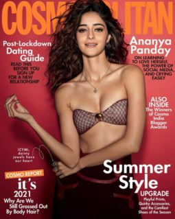 Ananya Panday On The Covers Of Cosmopolitan