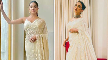 Fashion Face Off: Kiara Advani and Gauahar Khan stun in white floral saree! Who pulled it off better?