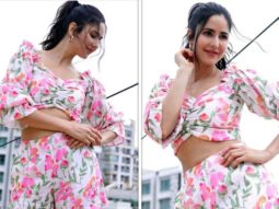Following her birthday celebrations, Katrina Kaif enjoys monsoon season in printed floor co-ords