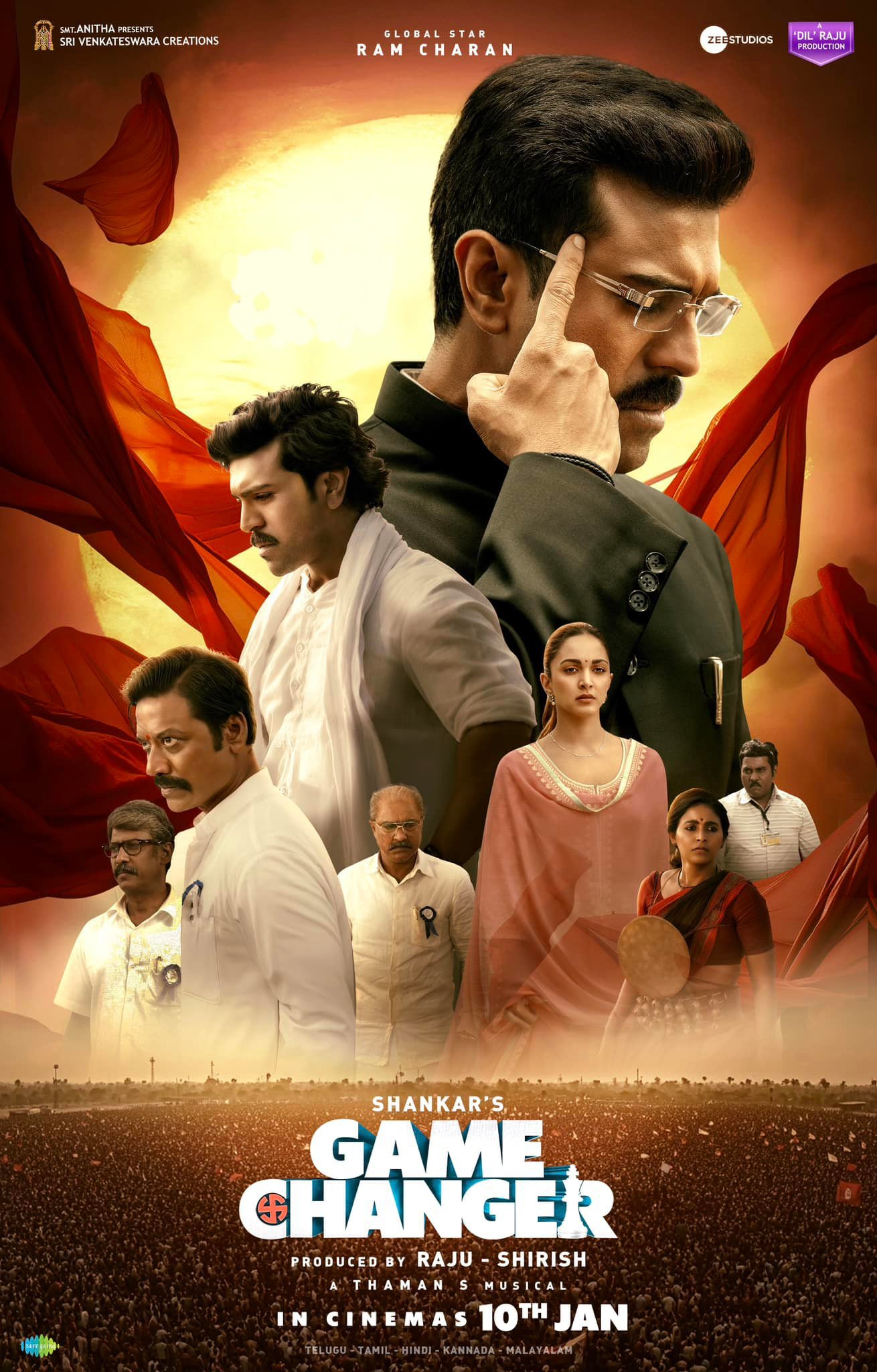 Game Changer Box Office Collection India Day Wise Box Office
