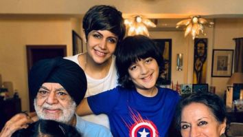 “Grateful for my Family and all the love, support and kindness”, said Mandira Bedi as she expressed her gratitude towards her family