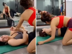 Janhvi Kapoor and Khushi Kapoor can’t stop laughing while working out, watch video
