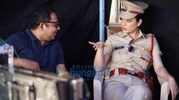 On The Sets Of The Movie Judgementall Hai Kya