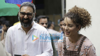 On The Sets Of The Movie Judgementall Hai Kya