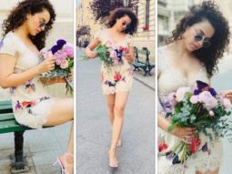 Kangana Ranaut dons off-white floral dress, says ‘decided to play bolly bimbo’ in her latest pictures