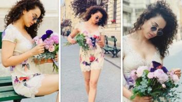 Kangana Ranaut dons off-white floral dress, says ‘decided to play bolly bimbo’ in her latest pictures