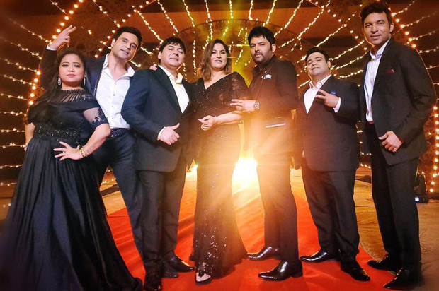 Kapil Sharma confirms the return of The Kapil Sharma Show in a photo with Krushna Abhishek, Bharti Singh, Chandan Prabhakar and Kiku Sharda
