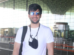 Karan Deol spotted at Airport