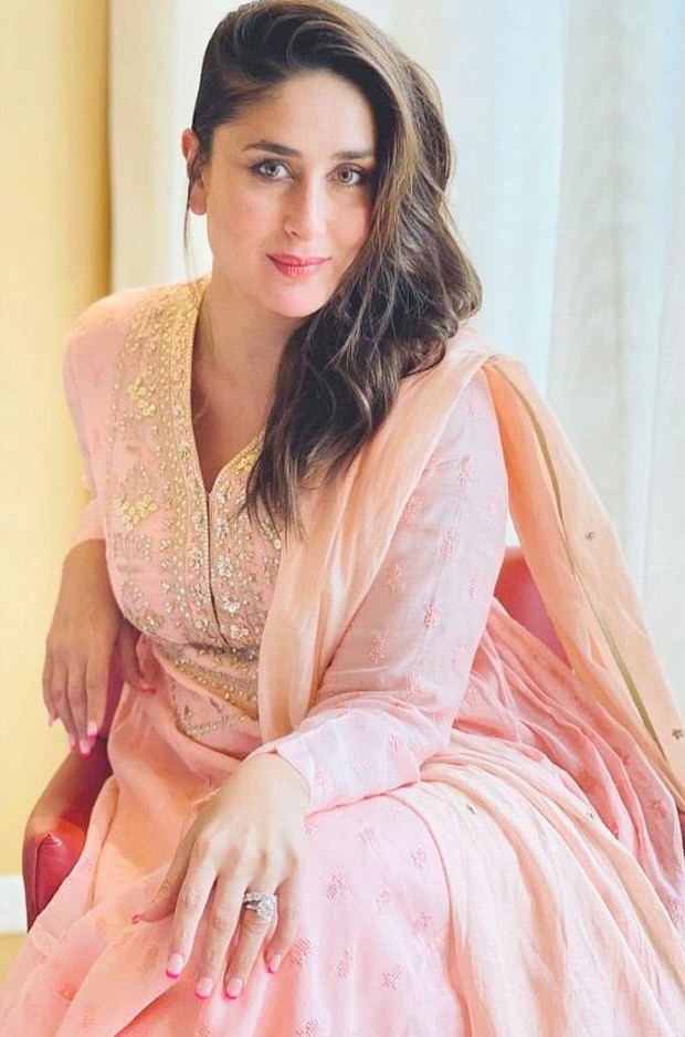 Kareena Kapoor Khan glows in a pink Indian wear worth Rs. 26,900 by Anita Dongre Kareena Kapoor Khan glows in a pink Indian wear worth Rs. 26,900 by Anita Dongre
