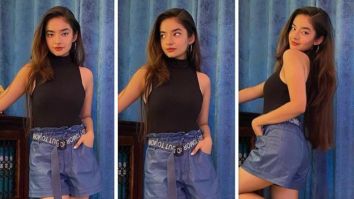 Khatron Ke Khiladi 11: Anushka Sen exudes ultimate diva energy as she dons red boots and black turtle neck top