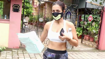 Malaika Arora spotted at Diva Yoga in Bandra