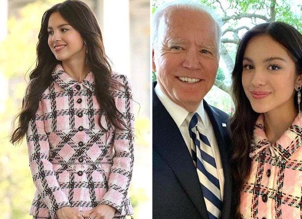 Olivia Rodrigo dons vintage Chanel tweed outfit to meet President