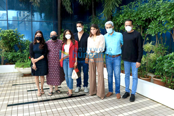Photos: Akshay Kumar, Jacqueline Fernandez, Nushrratt Bharuccha spotted at Abundantia Entertainment’s office Photos: Akshay Kumar, Jacqueline Fernandez, Nushrratt Bharuccha spotted at Abundantia Entertainment’s office